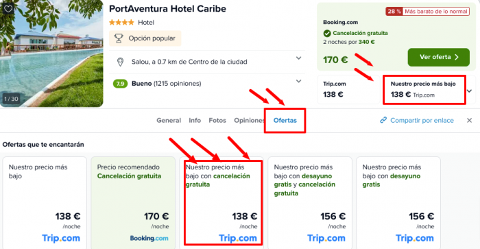 Fin de curso en Port Aventura: Hotel 4* en el parque entradas incluidas y cancelación por 69 € p.p/noche